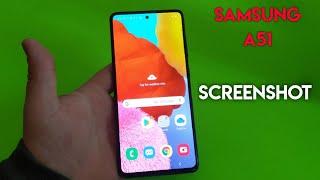 Samsung Galaxy A51 How to Screenshot