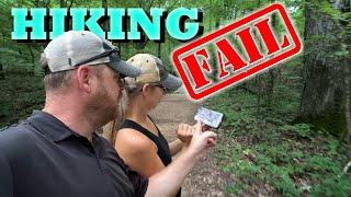 Unbelievable Hiking Trail FAIL | Couple Challenges Themselves to Nature's Wilderness