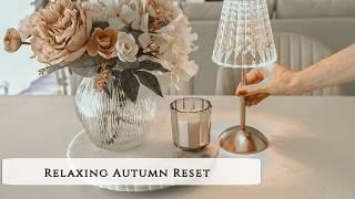 Fall DECORATE WITH ME | Reset Day | Cozy Fall Baking | Slow Living Diaries