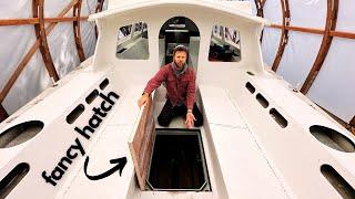 This HUGE, CUSTOM BUILT HATCH has UNIQUE Features [EP 136]