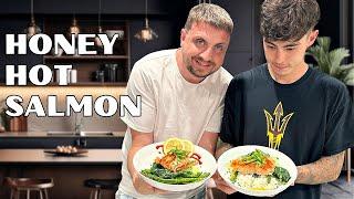 Homemade Away From Home! | Honey Hot Salmon