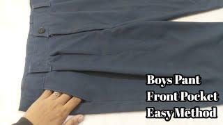 Boys pant front pocket/Pant Side pocket easy way@Yumnasworld