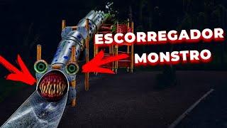 Assustador O Escorregador Monstro comedor de trem | Engoliu MrBeast Extra Slide