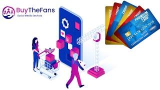 How to add funds using a credit card to buythefans smm panel