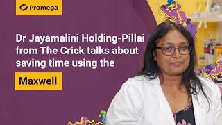 Dr Jayamalini Holding-Pillai (Mali) from The Crick talks about saving time using the Maxwell