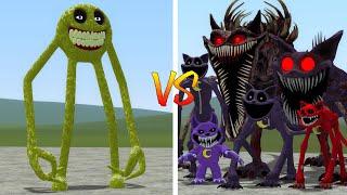 Roblox Innyume Smiley's Stylized Nextbot vs Poppy Playtime Chapter 3 Nextbots in Garry's Mod!