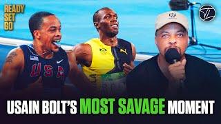 Usain Bolt DESTROYED Wallace Spearmon in this one moment  and opening up on their friendship