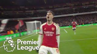 Gabriel Martinelli scores on Liverpool error to give Arsenal 2-1 lead | Premier League | NBC Sports