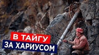 Рыбалка на крупного хариуса в Восточной Сибири