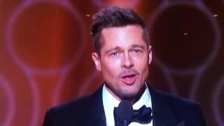 Brad Pitt Golden Globes 2017