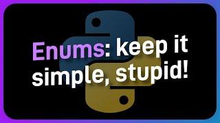 Enums in Python are SIMPLE but POWERFUL