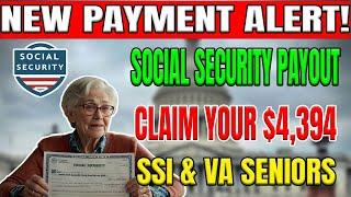 "2024 Guide: $4,394 Social Security Payment Explained - SSI & VA Benefits for Seniors"