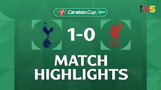 Tottenham Hotspur VS Liverpool | All Goal Highlights 1st Leg Semi Final Carabao Cup 2024