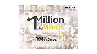 Un million de fans, un million de mercis