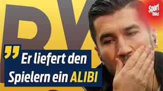 BVB: Nuri Sahin in der Kritik! Diskussion um Dortmund-Trainer wird größer | BILD Sport TV