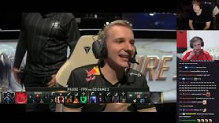 LS and Nemesis commentate FPX vs G2 - Game 1 - Finals, Worlds 2019