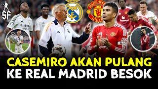 WOW... Ancelotti Sangat Senang  Jika Casemiro Kembali Ke Real Madrid transfer Pemain Real Madrid