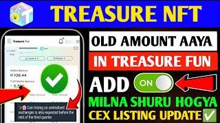 Treasure Fun Good News  | Treasure Fun Withdrawal Update | Treasure NFT New Update Today