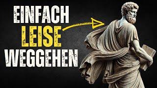 Die Psychologie und das LERNEN, VERMISST ZU WERDEN | Was der Stoizismus lehrt