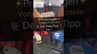 ️Presszangen Aderendhülsen ️Klauke Knipex Intercable #strom #elektrik #installation #handwerk #diy