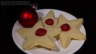 Easy Christmas Shortbread Cookies Recipe  ( Butter Cookies Recipe )