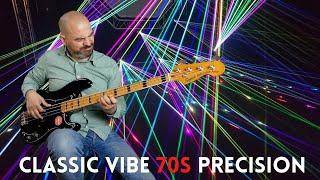 Squier Classic Vibe 70s Precision Bass. Review.