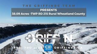 Griffin RE Presents 38.09 Acres for sale at TWP RD 215 Wheatland County MLS A2109822