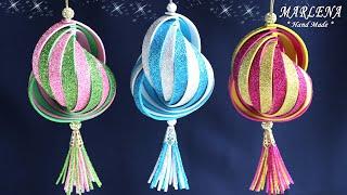 ОНИ ЛУЧШИЕ  Новогодние игрушки из фоамирана
