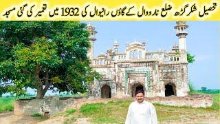 Pakistan Punjab Zila Narowal Ke | Village Ranewal Mein Masjid | Jo 1932 Ko Tameer Hui