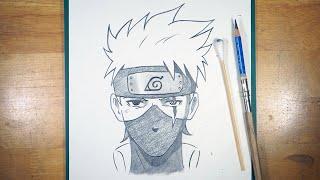 How to Draw Kakashi Hatake | Kakashi Drawing - Easy to Draw