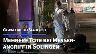 Drei Tote bei Messerangriff in Solingen - Polizei sucht nach dem Täter | AFP