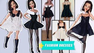  Doll Fashion DIY: Crafting Luxury Dresses for Barbie Catwalk