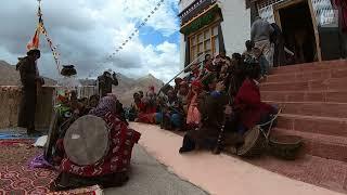 Spiti Valley || Riding Towards Blessings: A Buddhist Monk's Spiritual Journey to Kibber's New Temple