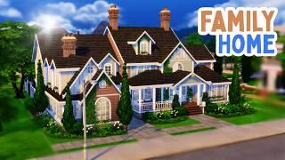 Big Newcrest Family Home | The Sims 4 Speed Build (No CC)