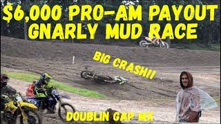 Crashes, Bike Problems, & Busted Windows @ Doublin Gap Yamaha AllStar Pro-Am