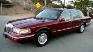 1997 Lincoln Town Car * 1 Owner*  83K Orig Miles Car Guy A+ Used Last Year Box Panther