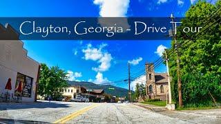 Clayton, Georgia - Driving Tour - 4K