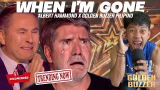 Golden Buzzer | Filipino singer makes all judges cry with his amazing voice on Albert Hammond Song