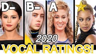 FEMALE SINGERS - "VOCAL RATINGS!!! (2020)