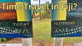 Time Travelling in Fiji - 180th Meridian Line