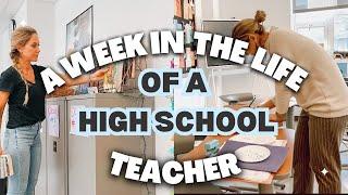 TEACHER VLOG | New Classes, Parent Teacher Conferences, AI + more! | High School English Teacher