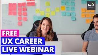 Free UX Career Webinars Training Course for Beginners Starting in User Experience