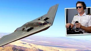 I Tried Flying a B-2 Stealth Bomber in Microsoft Flight Simulator