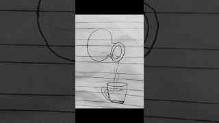 رسم بالقلم الرصاص / #رسم_سهل  #shorts