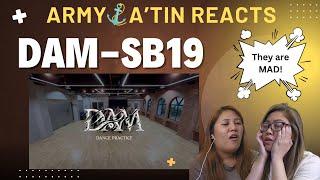 ARMY A'TIN Friends react to SB19 DAM Dance Practice (Bisaya)