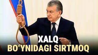 ХАЛҚ БЎЙНИДАГИ СИРТМОҚ @xaftalik_xabarlar