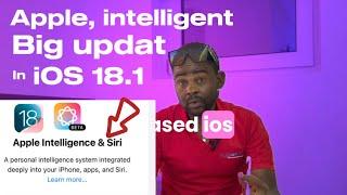 Apple intelligent on iOS 18.1 is Amazing check it out