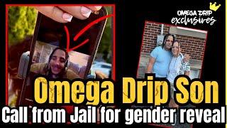 Prison Jail Video Call for Omega Drip son’s gender reveal celebration #omegadripexclusives