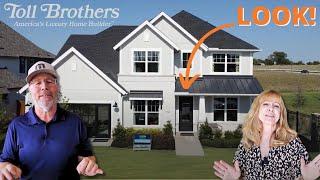 Dallas Texas Model Home Tour-Stunning Toll Brothers Home in Aster Park