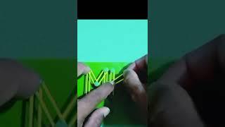 3Dillu MK Art Name design #naambhanushajur #minecraft #3dillusion #shorts #shortvideo #short #love